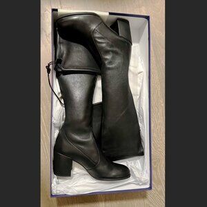 Stuart Weitzman Leather Tieland Boots 7.5